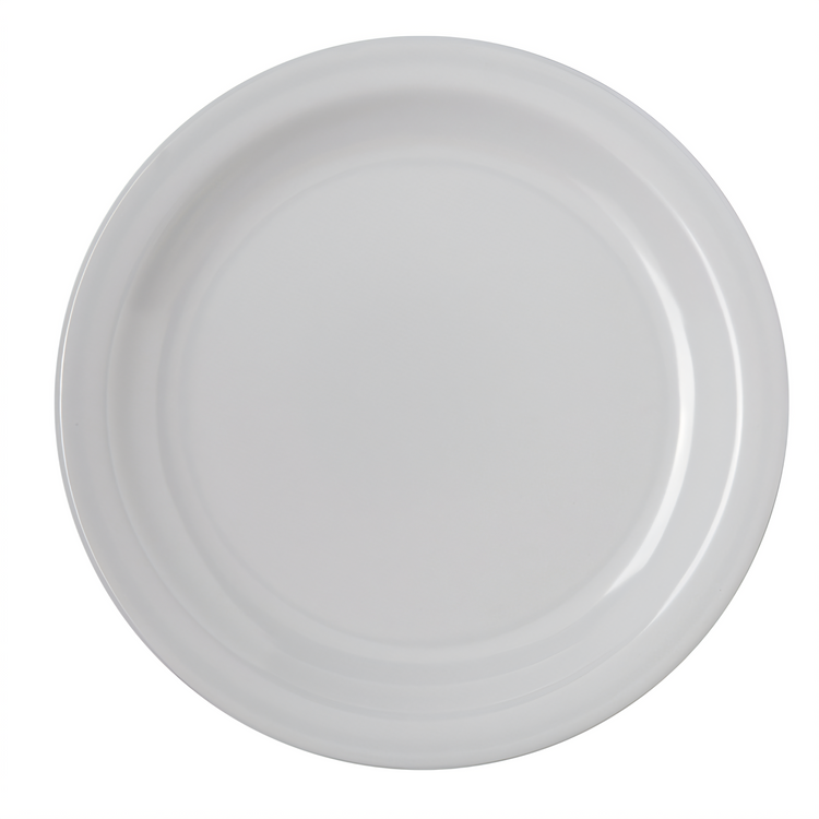Product image #2 for Dallas Ware® 7-1/5 Inch White Melamine Narrow Rim Round Salad Plate