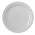 Thumbnail image #2 for Dallas Ware® 7-1/5 Inch White Melamine Narrow Rim Round Salad Plate