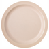 Thumbnail image #2 for Carlisle 10-Inch Tan Polycarbonate Narrow Rim Dinner Plate