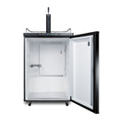 Thumbnail image #2 for Summit Commercial Summit Appliance SBC635MBK Freestanding Single-Tap Beer Dispenser, 5.6 cu. ft., Digital Controls, Automatic Defrost, Black