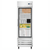 Thumbnail image #2 for KoolMore 27-Inch Convertible Reach-In Refrigerator/Freezer with Swing Glass Door, 23 Cu. Ft., Stainless Steel