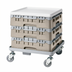 Thumbnail image #2 for Cambro Camdolly® Platform Dish Rack Dolly for Full-Size Camracks, Without Handle, Soft Gray