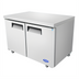 Thumbnail image #2 for Atosa Two-Section Undercounter Reach-In Refrigerator, 17.2 Cu. Ft., Rear-Mounted Self-Contained, Solid Doors