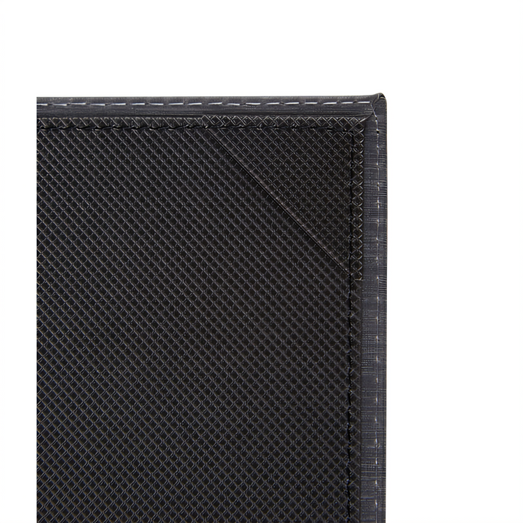Product image #2 for Winco Black Leather-Like Single Legal-Size Menu Cover