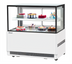 Thumbnail image #2 for Turbo Air 59-Inch Full-Service Refrigerated Bakery Display Case with Straight Tilt-Out Tempered Glass Front