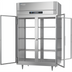 Thumbnail image #2 for Victory UltraSpec Pass-Thru Two-Section Glass Door Freezer, 48.33 Cu. Ft., Self-Contained, Standard Depth, Stainless Steel