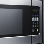 Thumbnail image #2 for Summit Commercial Summit Appliance SMBI27TK27 Commercial Built-In Microwave Oven with Trim Kit, 2.2 Cu. Ft., 1200 Watts, Stainless Steel