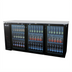 Thumbnail image #2 for Migali Competitor Series Three-Section Glass Door Refrigerated Back Bar Cooler, 72.8-Inch Wide, 19.6 Cu. Ft.