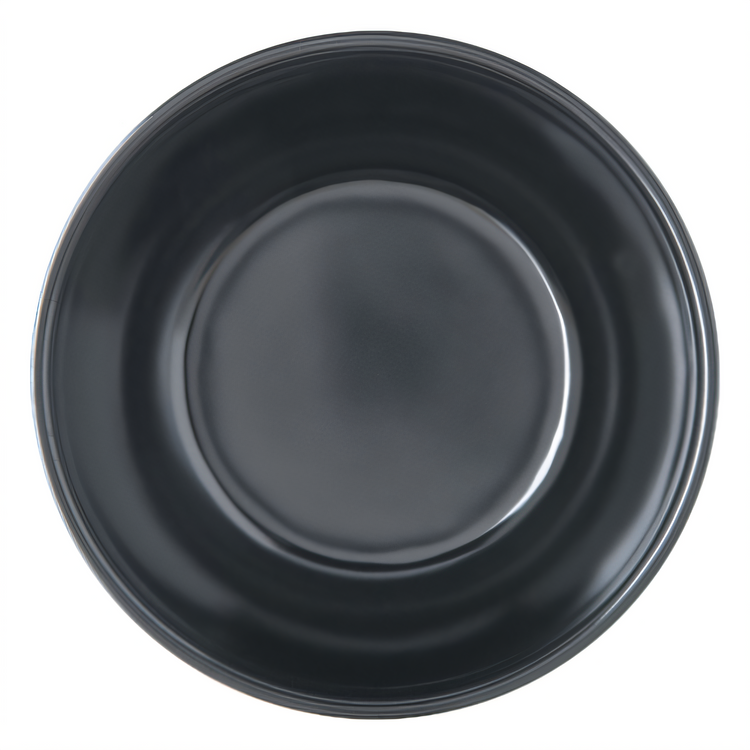 Product image #2 for Dallas Ware® 14 oz Black Melamine Nappie Bowl