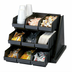 Thumbnail image #2 for Cambro Versa 9-Bin Wall-Mount Organizer Rack, Black