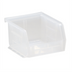 Thumbnail image #2 for Quantum Clear Stack and Hang Bin with Divider Slot, 8-1/4 x 13-5/8 x 8 Inches
