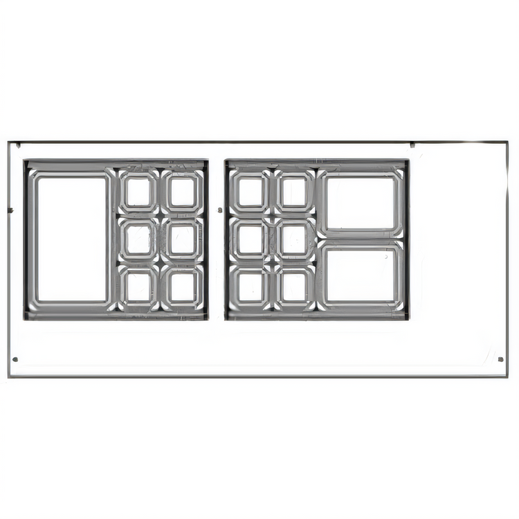 Product image #2 for Beverage Air 72-Inch Three-Section Mega Top Refrigerated Prep Table with 6 Drawers and 24-Pan Top