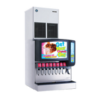 Thumbnail image #2 for Hoshizaki FD-1002MAJ-C Cubelet Ice Maker, Air-Cooled, Self-Contained, 890 lb/24 hr, Stainless Steel