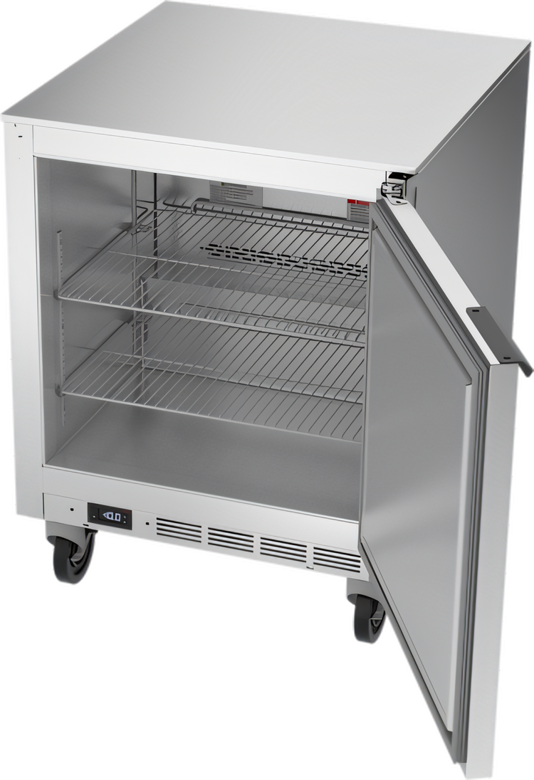 Product image #2 for Beverage-Air UCF27AHC 27-Inch Wide Single-Section Undercounter Freezer with Solid Door, 5.87 Cu. Ft., Rear-Mounted Self-Contained Refrigeration