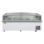 Thumbnail image #2 for Koolmore KM-ISCF-75AF Chest Freezer, 27.5 cu. ft. capacity, convertible freezer/refrigerator, 77"W, (2) dual sliding dual-pane tempered glass lids