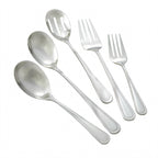 Thumbnail image #2 for Winco Shangarila 0030-25 12-Inch Banquet Serving Fork, 18/8 Stainless Steel, Extra Heavy Weight, Mirror Finish Case of 10