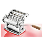Thumbnail image #2 for Matfer Bourgeat 073140 Manual Countertop Pasta Machine with 3 Cutters, Detachable Handle and Table Clamp