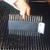 Thumbnail image #2 for American Metalcraft 31-Inch Broiler Brush with Tempered Stainless Steel Scraper