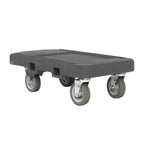 Thumbnail image #2 for Vollrath 1695-1 Heavy-Duty Plastic Flatbed Utility Dolly, 350 lb Capacity, Recessed Top Surface, Pneumatic Wheels