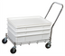Thumbnail image #2 for Wire Dough Box Dolly for 18 x 26 Dough Boxes, 400 lb Capacity