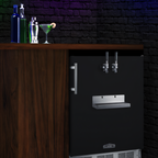 Thumbnail image #2 for Summit Commercial Summit Appliance SBC58BFRTPCFADA Freestanding ADA Front-Tap Cold Brew Coffee Kegerator, Dual Tap, 5.3 Cu. Ft.