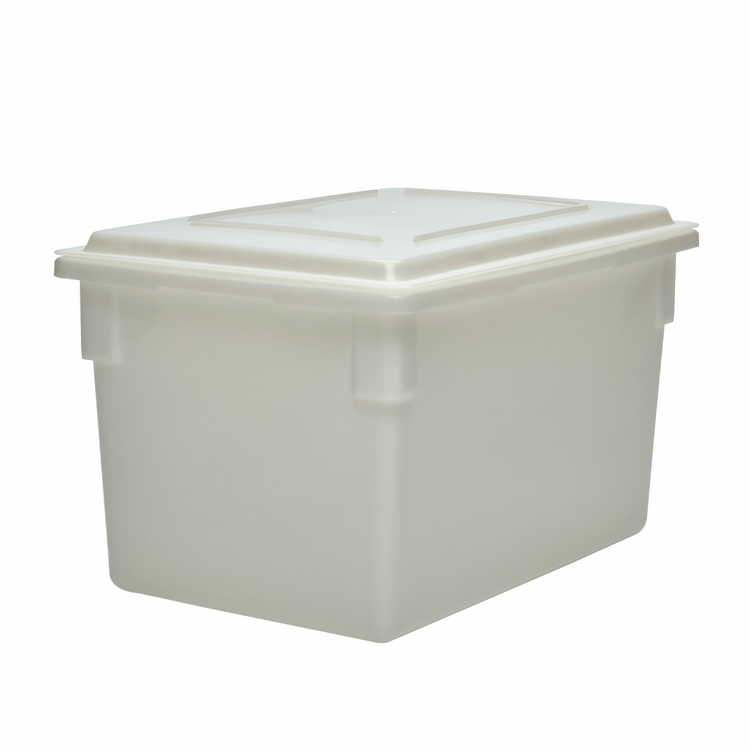 Product image #2 for Cambro 22-Gallon Polyethylene Food Storage Container, 18 x 26 x 15 Inch, Natural White