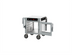 Thumbnail image #2 for Metro HotBlox Narrow 4-Pan Pass-Thru Insulated Holding Cabinet, Under Counter, Digital Touchscreen, Clear Doors