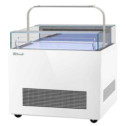 Product image #2 for Turbo Air 40-1/4-Inch Open Display Sandwich & Cheese Merchandiser Deli Case with Glass Sneeze Guard