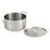 Thumbnail image #2 for Vollrath Miramar 7 Qt Round Induction-Ready Casserole Dish with Low Dome Cover, 10-5/16 Inch Diameter
