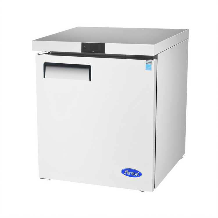 Product image #2 for Atosa 1-Section Undercounter Reach-In Freezer, Left-Hinged Solid Door, 7.15 Cu. Ft.