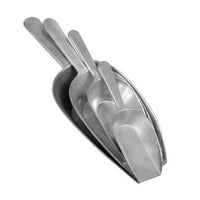 Winco 4 oz Aluminum Flat Bottom Utility Scoop
