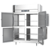 Thumbnail image #2 for Victory UltraSpec Extra Wide Pass-Thru Dual Temp Warmer/Refrigerator Cabinet, 2-Section Floor Model