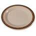 Thumbnail image #2 for Durus® 10-1/2 Inch Round Wide Rim Melamine Dinner Plate, Sierra Sand on Sand