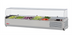 Thumbnail image #2 for Turbo Air E-Line Countertop Salad Prep Table with Clear Hood, 48-3/8 Inch, 5 GN 1/4 Pan Capacity