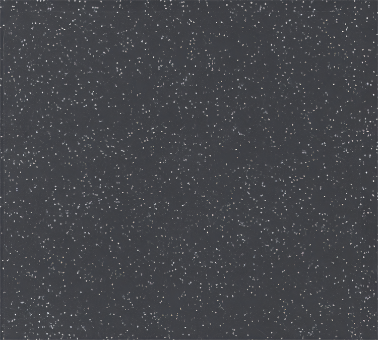 Product image #1 for Miramar Night Sky Half Oval Decorative Pan Template for 4 Pans