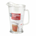 Thumbnail image #2 for Cambro P64CW135 Camwear® Water Pitchers Case of 6