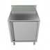 Thumbnail image #2 for BK Resources Well Series 24 x 21 Inch Stainless Steel Underbar Cabinet with Flat Top and Raised Edge