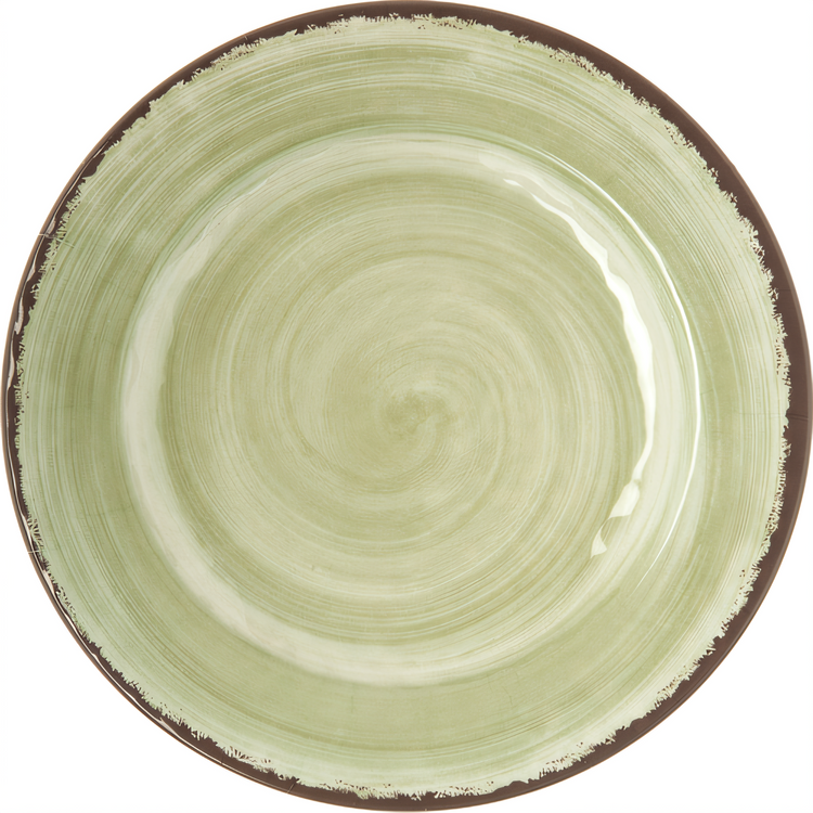Product image #2 for Carlisle Mingle™ 11-Inch Jade Melamine Medium Rim Dinner Plate