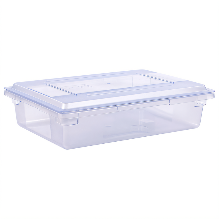Product image #2 for StorPlus™ Blue Polycarbonate Lock-Tight Reversible Food Storage Lid for 18 x 26 Containers
