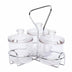 Thumbnail image #2 for Cambro Camwear 8 oz Clear Polycarbonate Condiment Jar with Slotted Lid