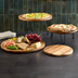 Thumbnail image #2 for 16-Inch Round Acacia Wood Serving Board