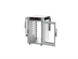 Thumbnail image #2 for Metro HotBlox Narrow 8-Pan Countertop/Stacking Pass-Thru Insulated Holding Cabinet with Clear Front & Rear Doors, Analog Controls