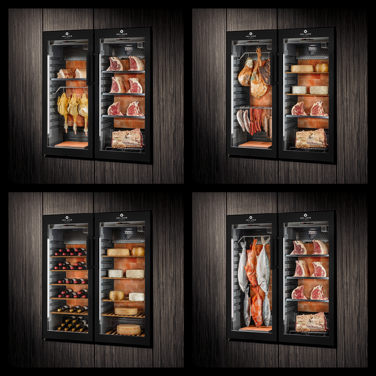 Product image #2 for DRY AGER UX 1550 PRO S Black Professional Dry Aging Cabinet with SmartAging Technology