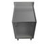 Thumbnail image #2 for BK Resources Well Series Stainless Steel Underbar Cabinet with Adjustable Legs, 24 x 21 Inches