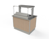 Thumbnail image #2 for V-Class Custom Downdraft Vent System for Induction Buffet Warmers with ANSUL R-102