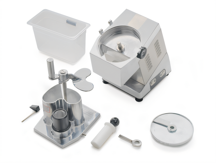 Product image #2 for Edlund VariCut Deluxe Vegetable Slicer / Food Processor with Rotating Chute and 7-In-1 Adjustable Blade