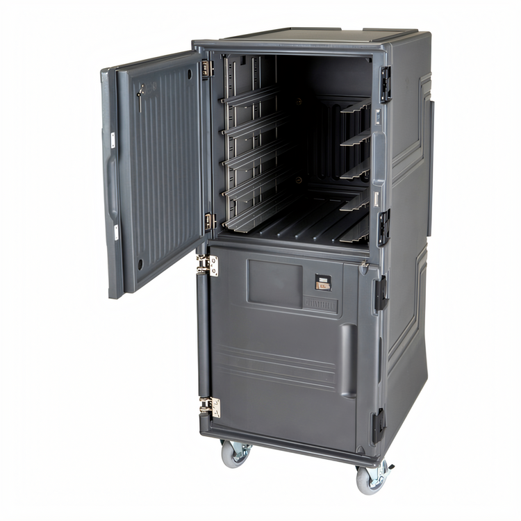 Product image #2 for Cambro Pro Cart Ultra Security Package Ambient Non-Electric Insulated Food Pan Carrier, Front Loading, 16 Full-Size Sheet Pan Capacity
