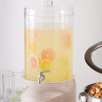 Thumbnail image #2 for American Metalcraft JUICE7 15-Quart Stackable Plastic Juice Dispenser with Lid Case of 4