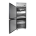 Thumbnail image #2 for Atosa 21.4 Cu. Ft. One-Section Top Mount Reach-In Freezer with Left-Hand Hinged Solid Half Doors