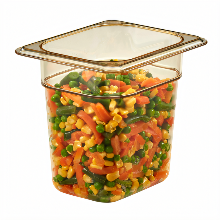 Product image #2 for Cambro 86HP150 H-Pan™ Plastic Food Pans Case of 6